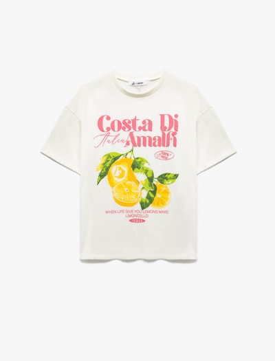 Koton Shirt in Ecru / Yellow / Green / Pink, Item view