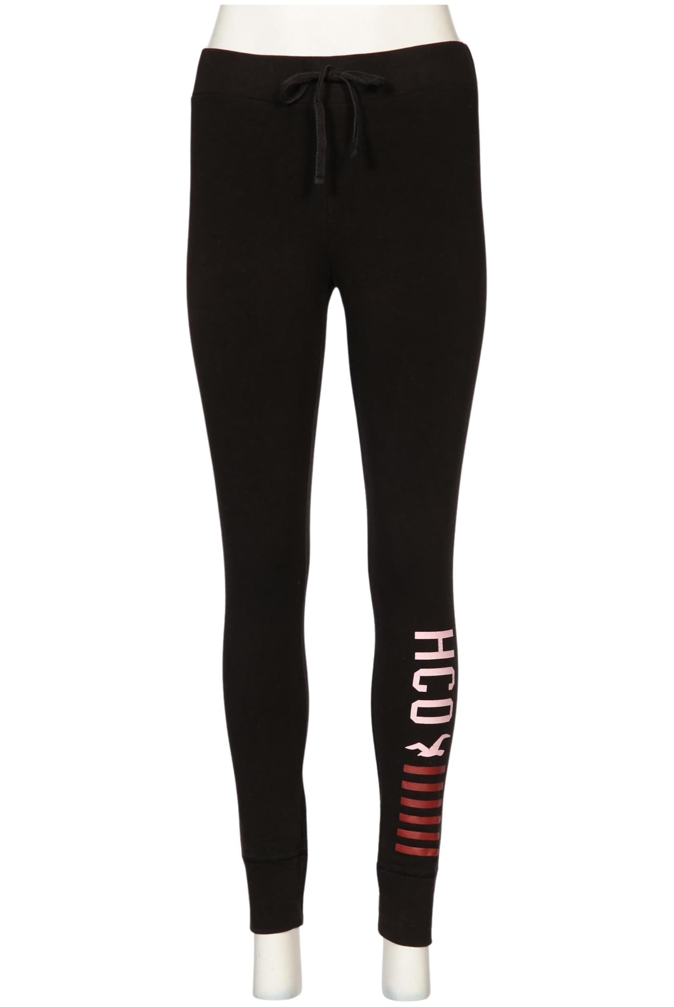 HOLLISTER Pants in M in Black: front