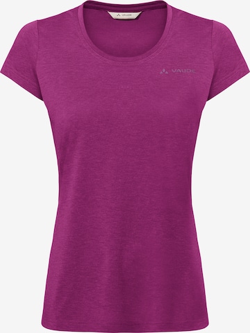 VAUDE Performance Shirt 'Abelia' in Pink: front