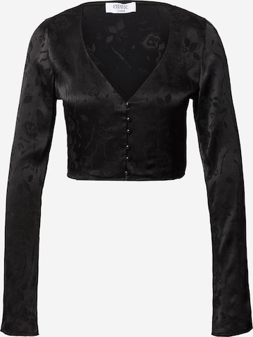 SHYX - Blusa 'Kate' en negro: frente