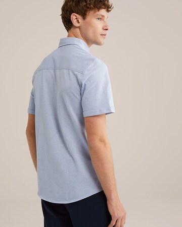 WE Fashion Slim fit Skjorta i blå