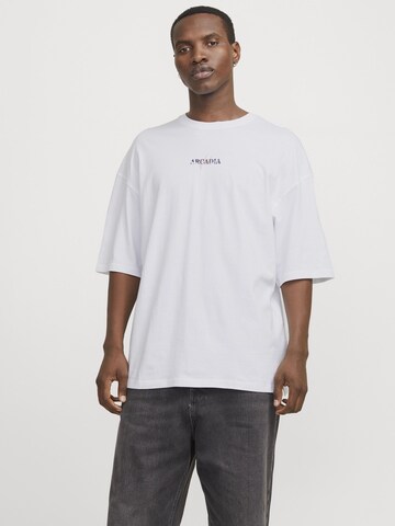 JACK & JONES - Camiseta en blanco: frente
