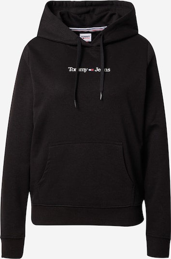 Tommy Jeans Sweatshirt i marinblå / röd / svart / vit, Produktvy