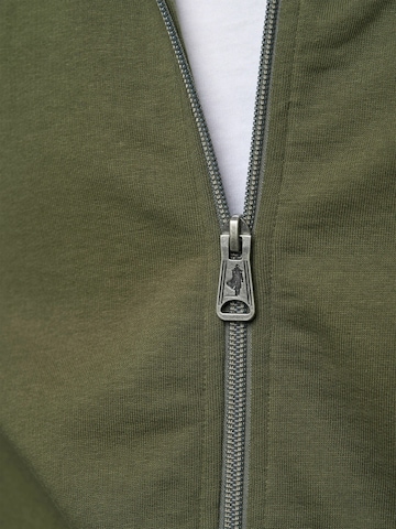 MCS Sweatjacke 'Jones' in Grün