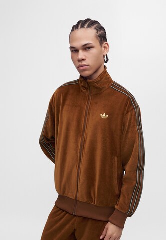 ADIDAS ORIGINALS Dressipluus 'FIREBIRD', värv pruun: eest vaates