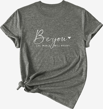 GORHEY Shirt in Grijs: voorkant