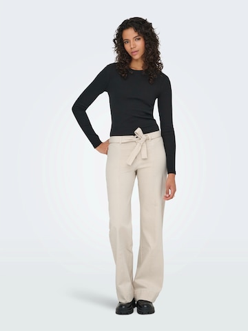 ONLY Wide leg Pants 'ONLMadison-Missouri' in Grey
