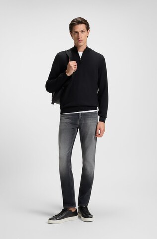 BOSS Slimfit Jeans 'Delaware' in Grau