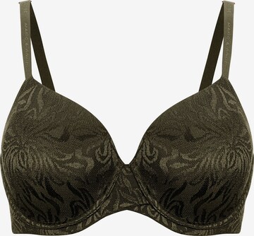 Marc & André Minimiser Bra in Green: front