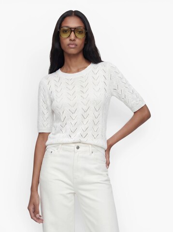 ONLY Pullover 'ONLSUNNY' i hvid: forside