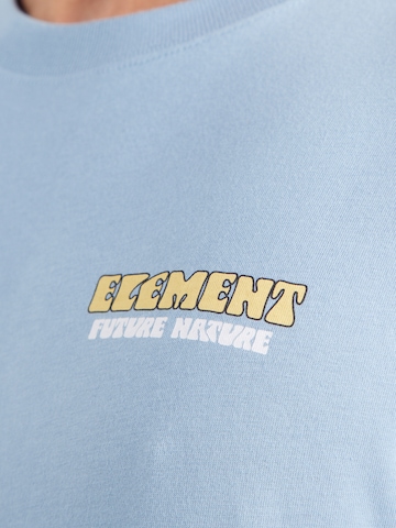 Tricou 'FEEL POWER' de la ELEMENT pe albastru