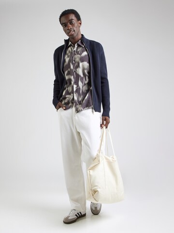 JACK & JONES Вязаная кофта 'JJEPERFECT' в Синий