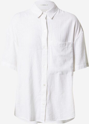 Abercrombie & Fitch - Blusa en blanco: frente