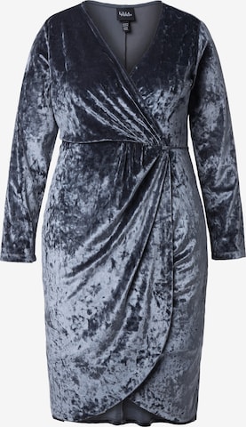 Robe Ulla Popken en bleu : devant