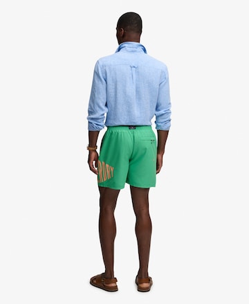 Superdry & Co Zwemshorts in Groen