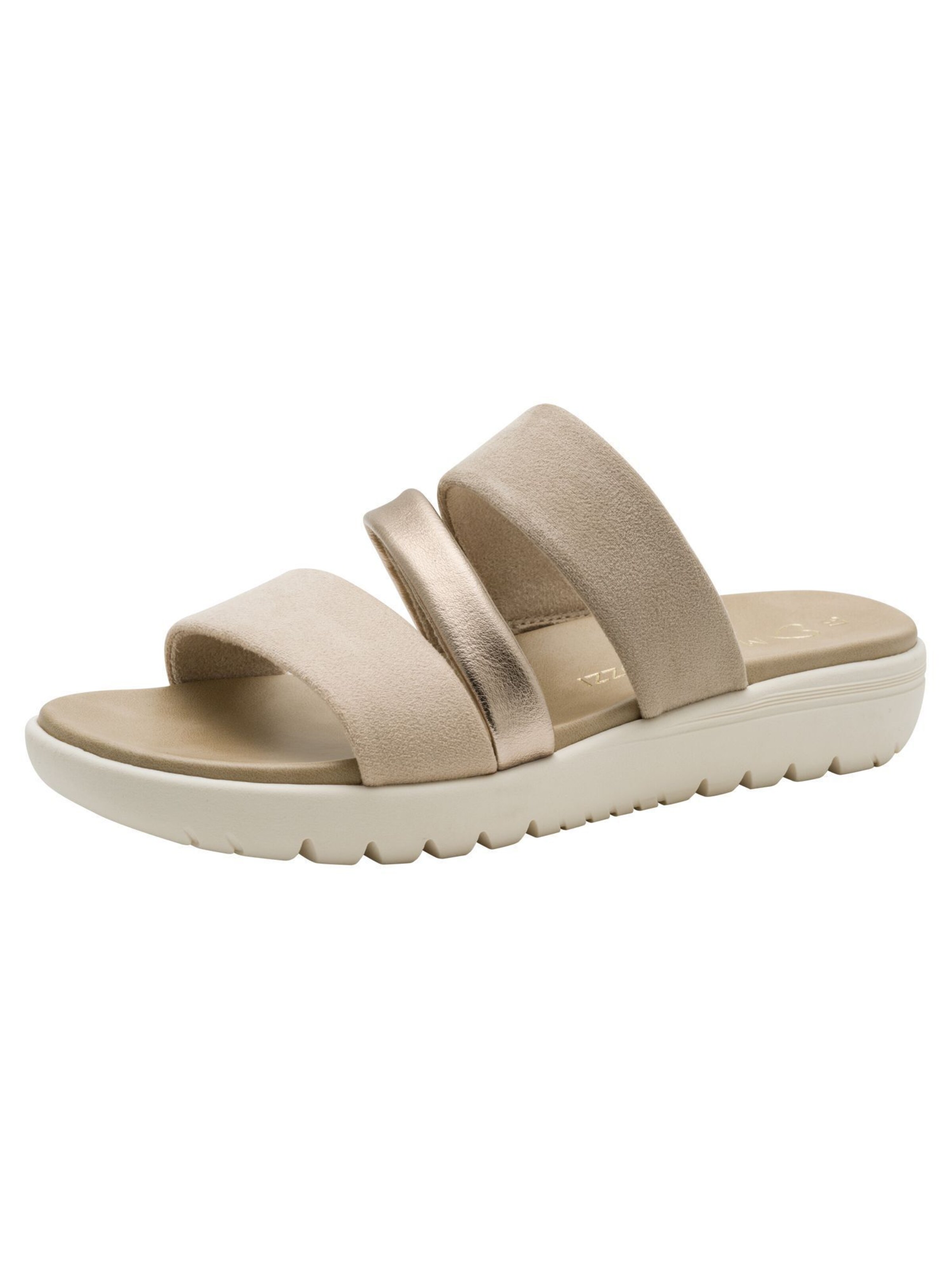 Mule MARCO TOZZI en beige : devant