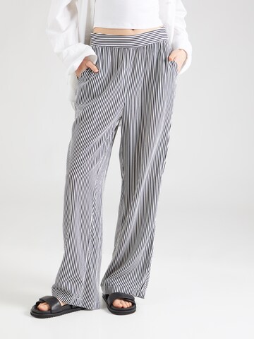 VERO MODA Wide leg Pants 'VMBUMPY' in White: front