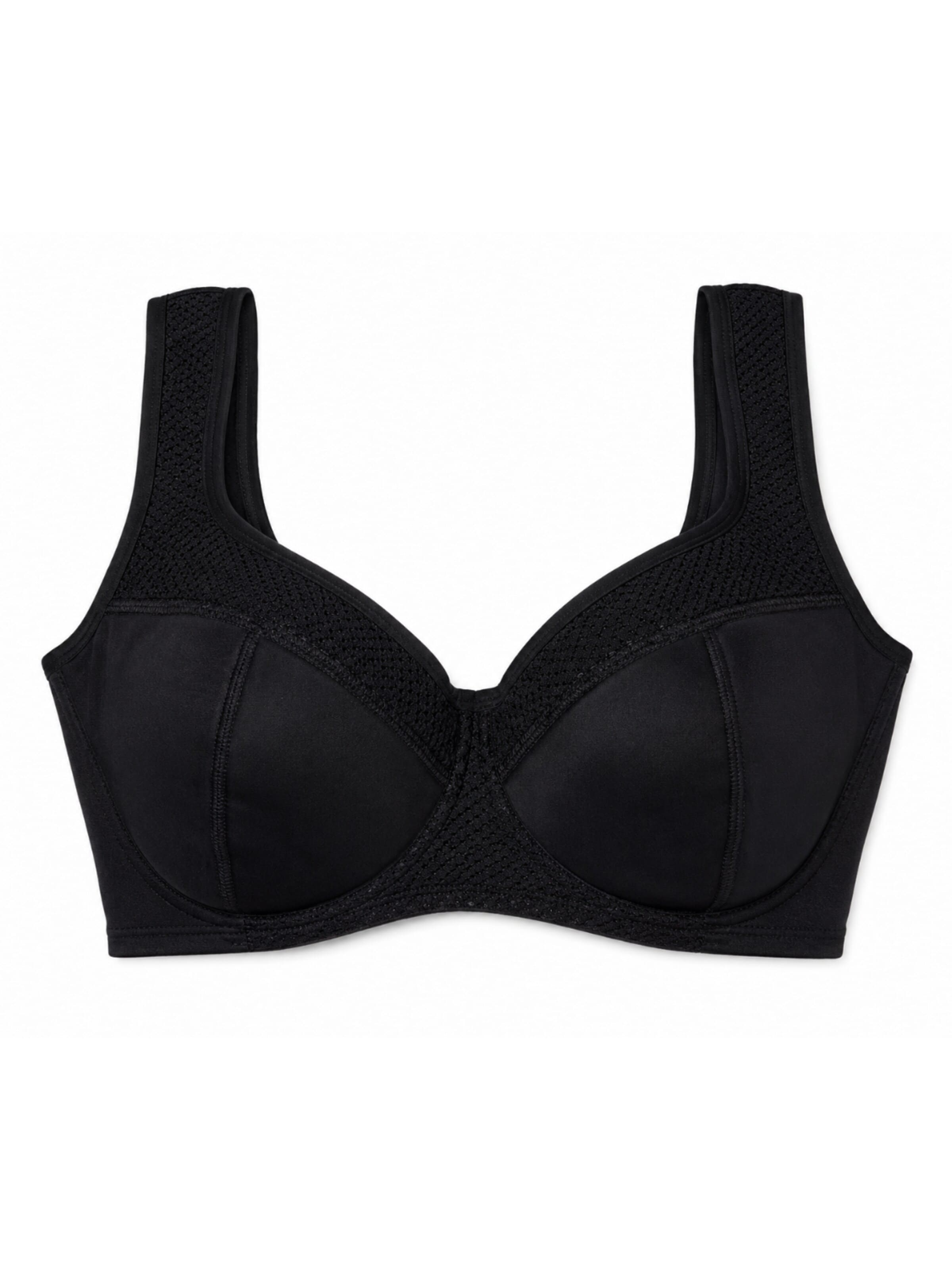 Classico Reggiseno di MILENKA in nero: frontale