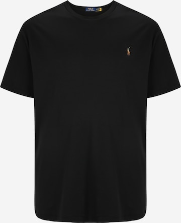 juoda Polo Ralph Lauren Big & Tall Marškinėliai: priekis