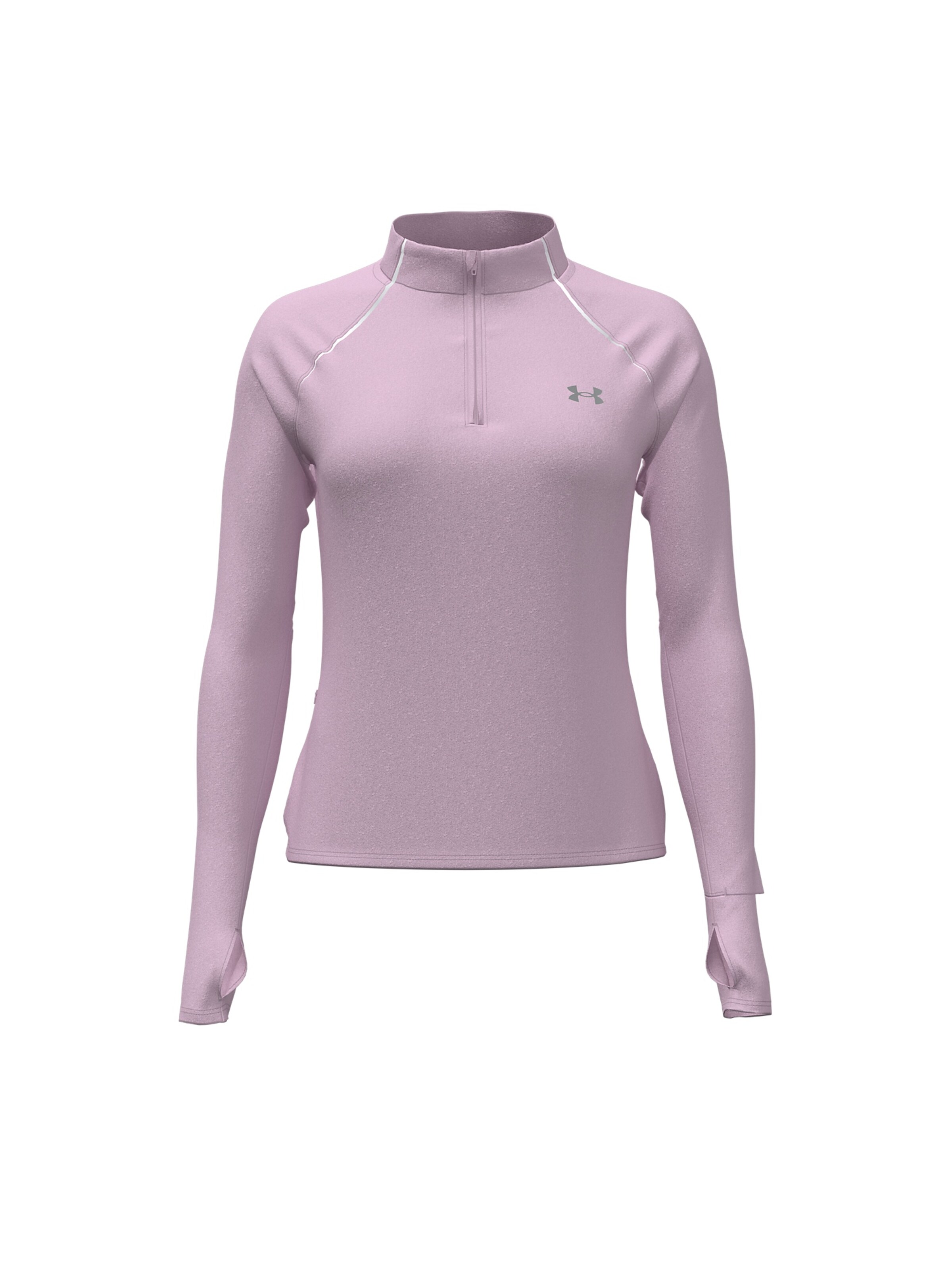 UNDER ARMOUR Functioneel shirt 'Velociti' in Roze: voorkant