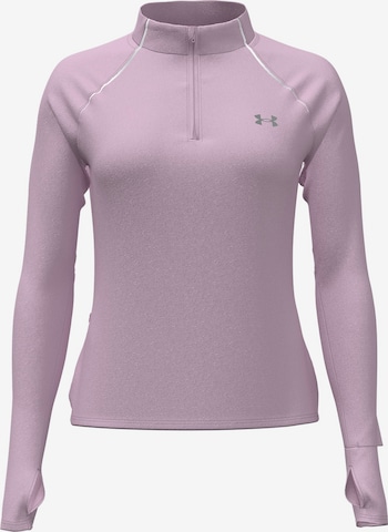 UNDER ARMOUR Functioneel shirt 'Velociti' in Roze: voorkant