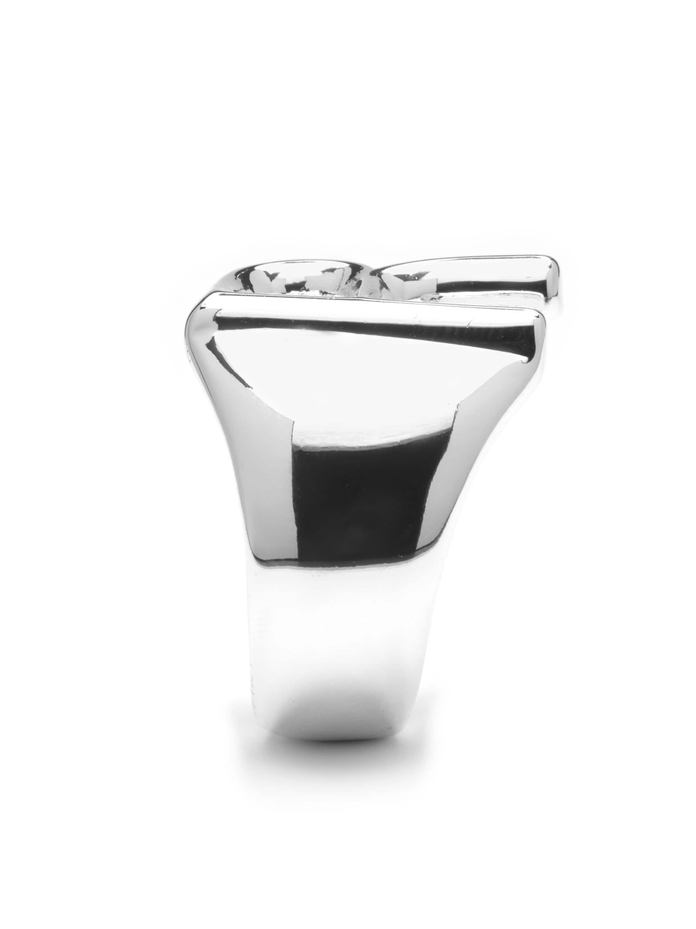 Luxenter Ring 'Alphabet R' i silver