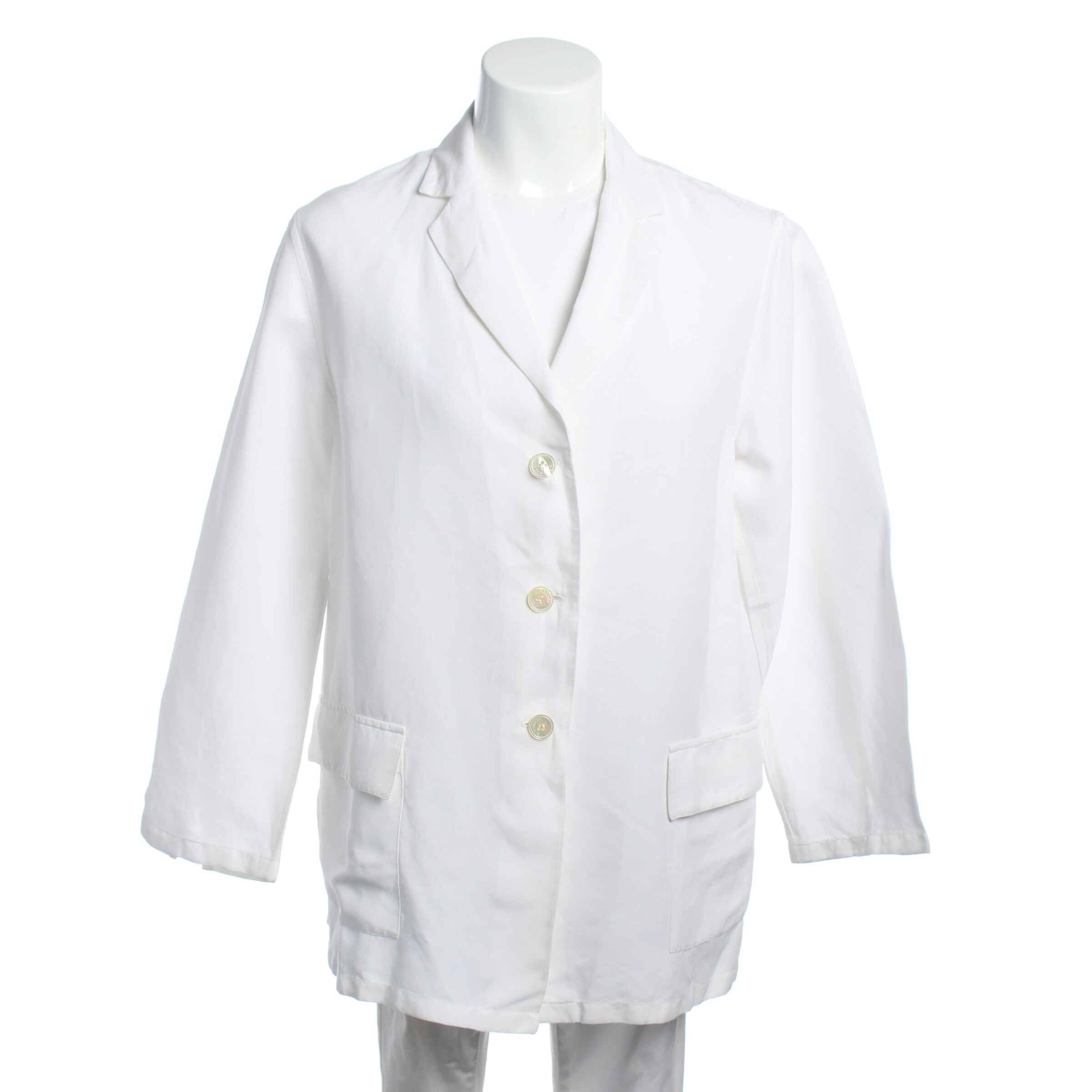 BURBERRY Blazer in L in White: front