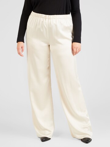 Loosefit Pantalon 'RAME' Persona by Marina Rinaldi en beige : devant