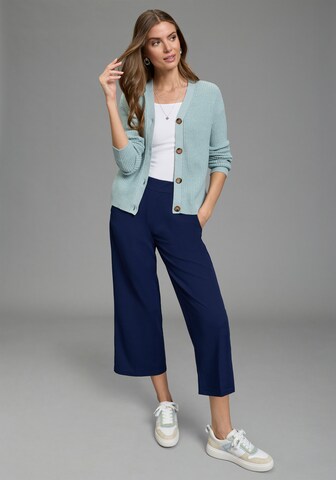 LAURA SCOTT Knit Cardigan in Green