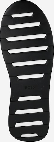 BOSS Black Låg sneaker 'Titanium' i blå