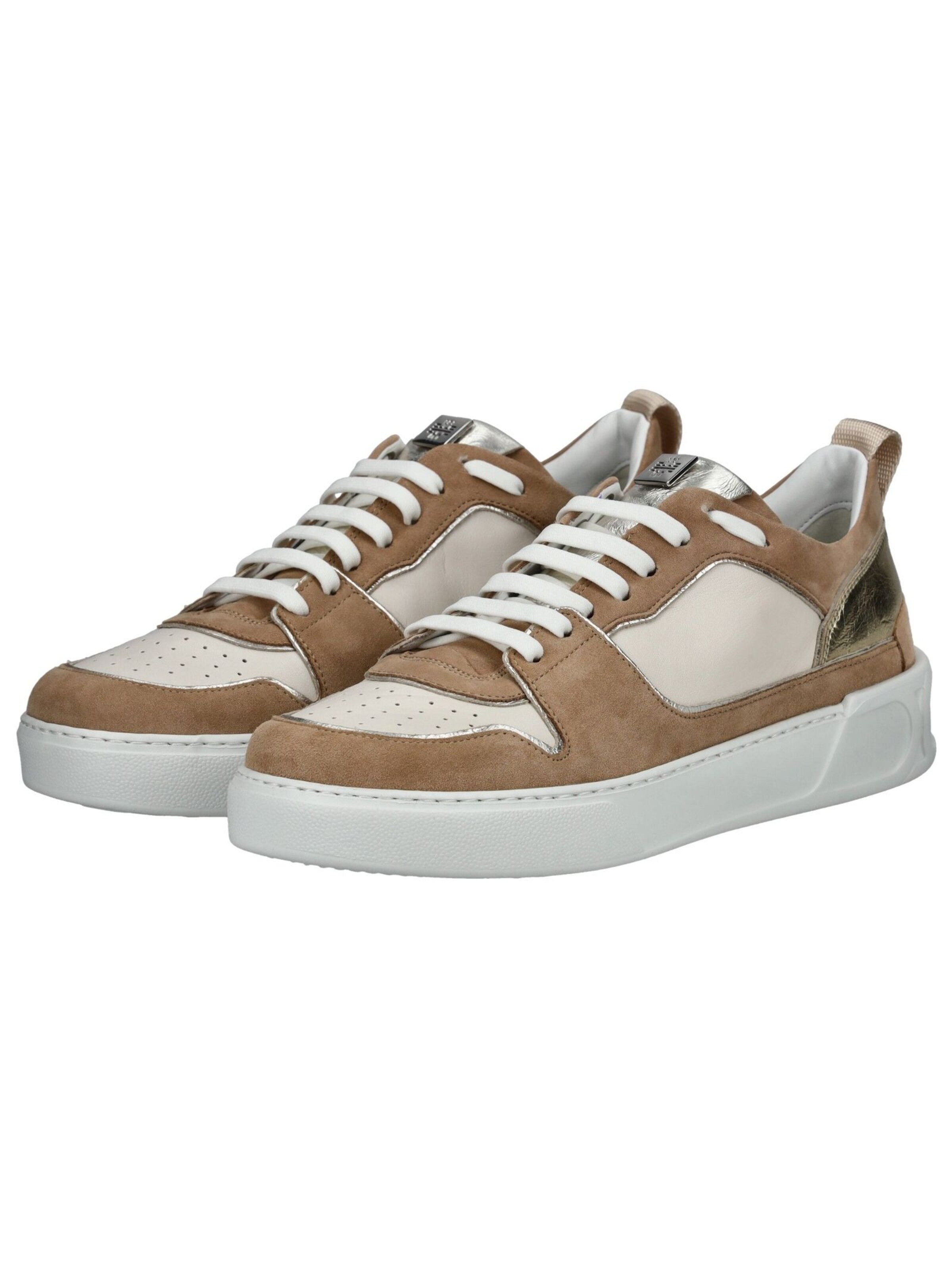 Baskets basses Högl en marron