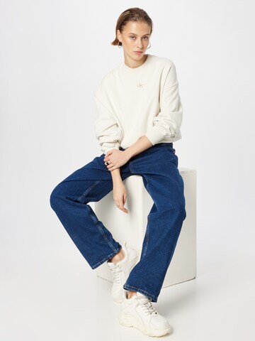 Felpa di Calvin Klein Jeans in beige