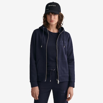 GANT Sweatjacke in Blau: predná strana