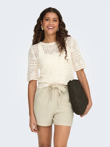 Pull-over 'JDYSUN LAY' JDY en beige : devant