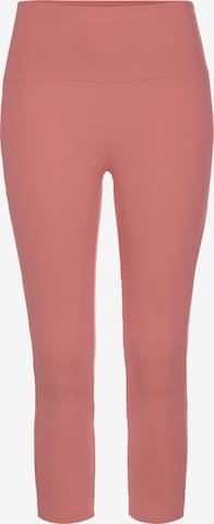 LASCANA Pajama Pants in Pink: front