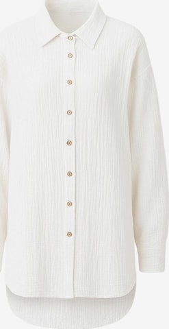 WENOR Oversizeshirt 'LAYNA' in Weiß: Vorderseite