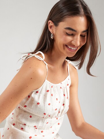 Robe d’été 'VMOdette' VERO MODA en blanc