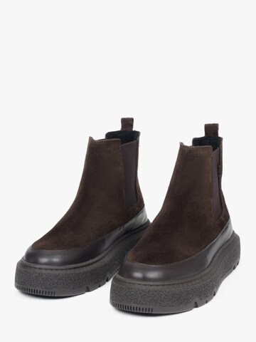 Estro Chelsea Boots '09-3314'‌‌‌‌ in Braun
