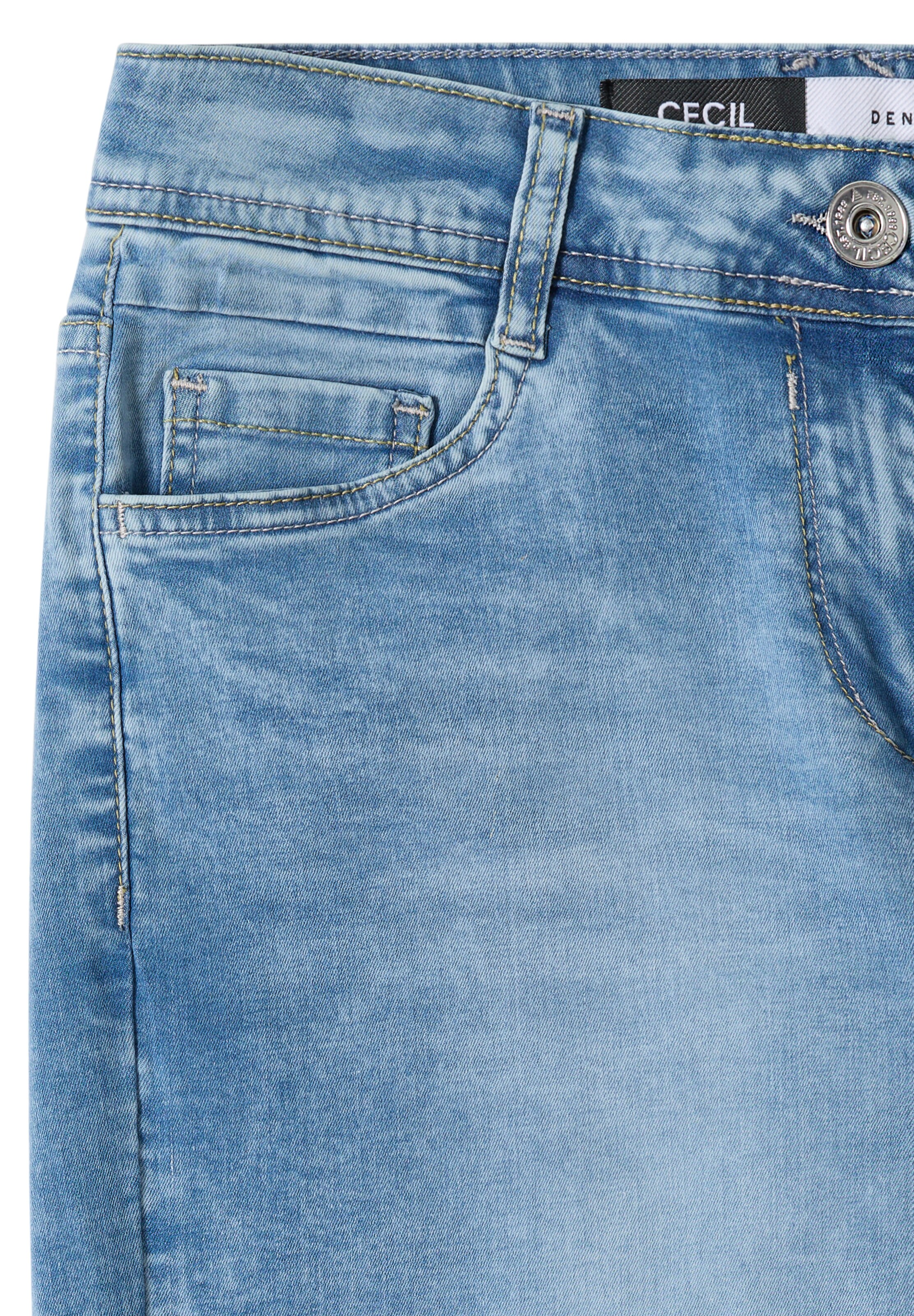 CECIL Wide Leg Jeans in Blau
