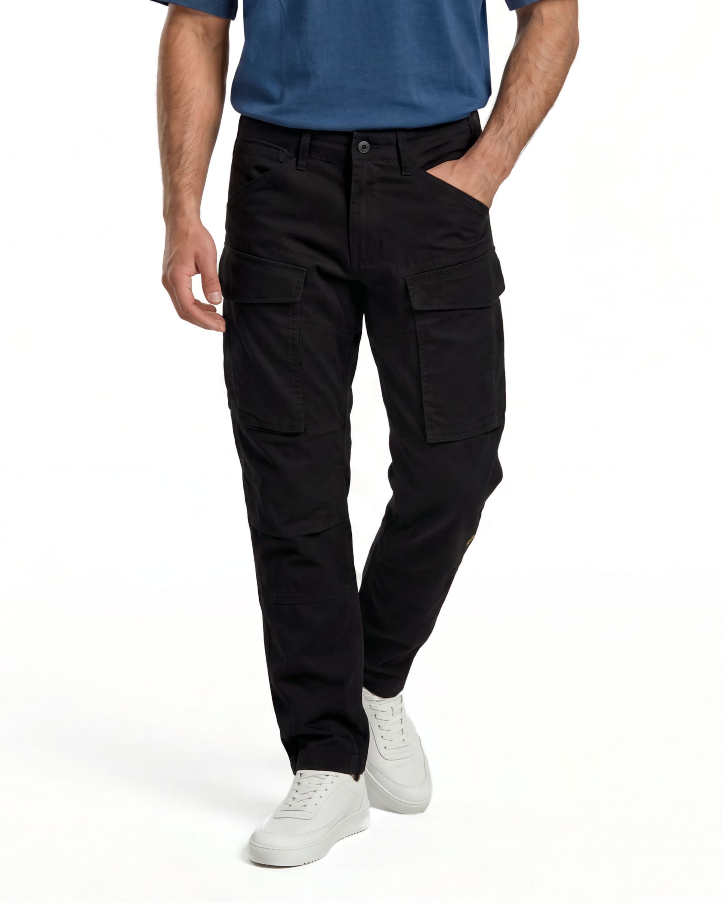 G-STAR Tapered O 5 pockets-Army pant ' ' in Schwarz: Vorderseite