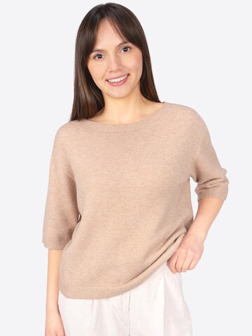 Seasons of April Trui 'MILENA' in Beige: voorkant