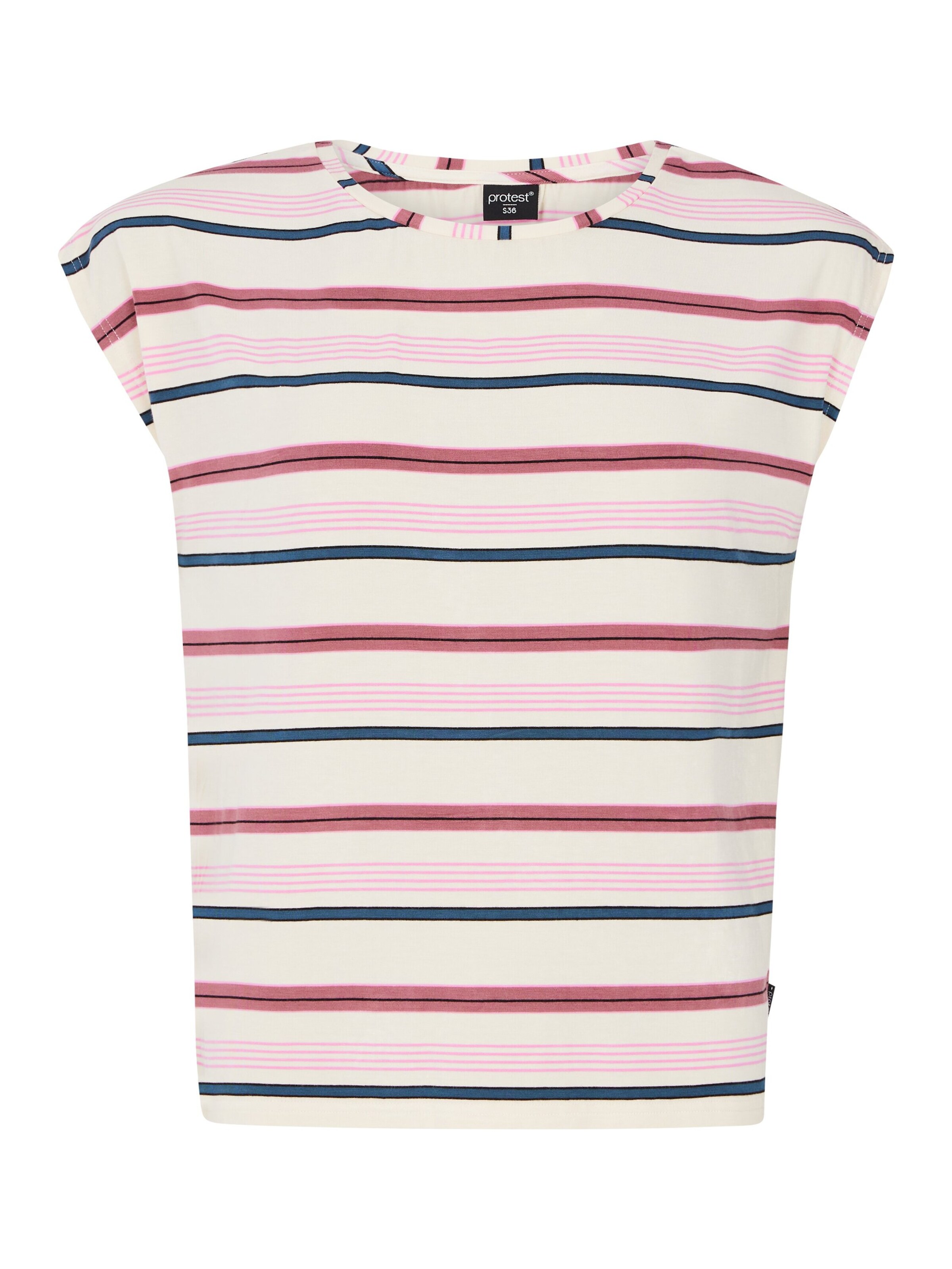 PROTEST Shirt 'PRTINDY' in Navy / Pink / Dusky pink / Dark pink, Item view