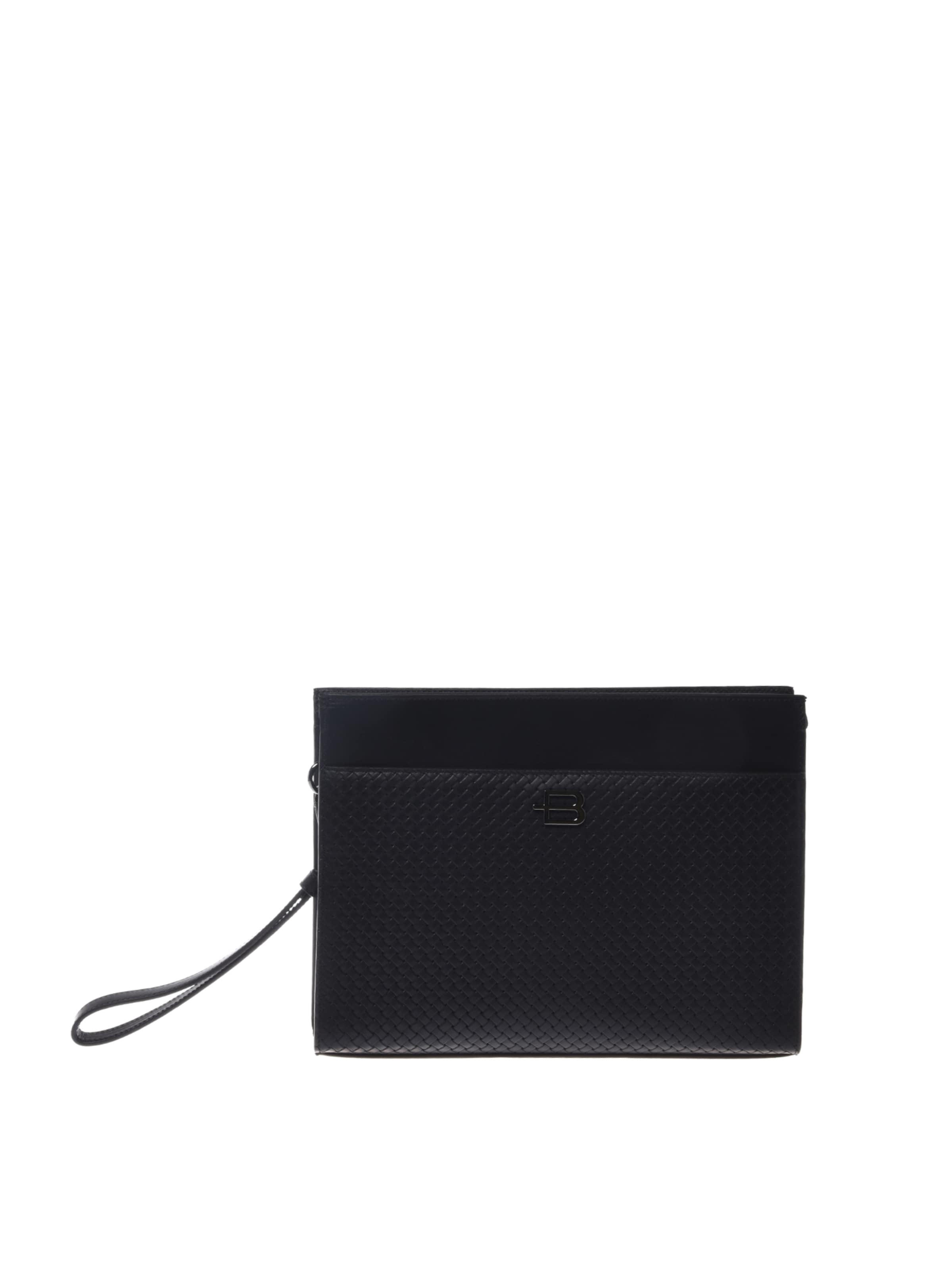 BALDININI Clutch in One Size in Black, Item view