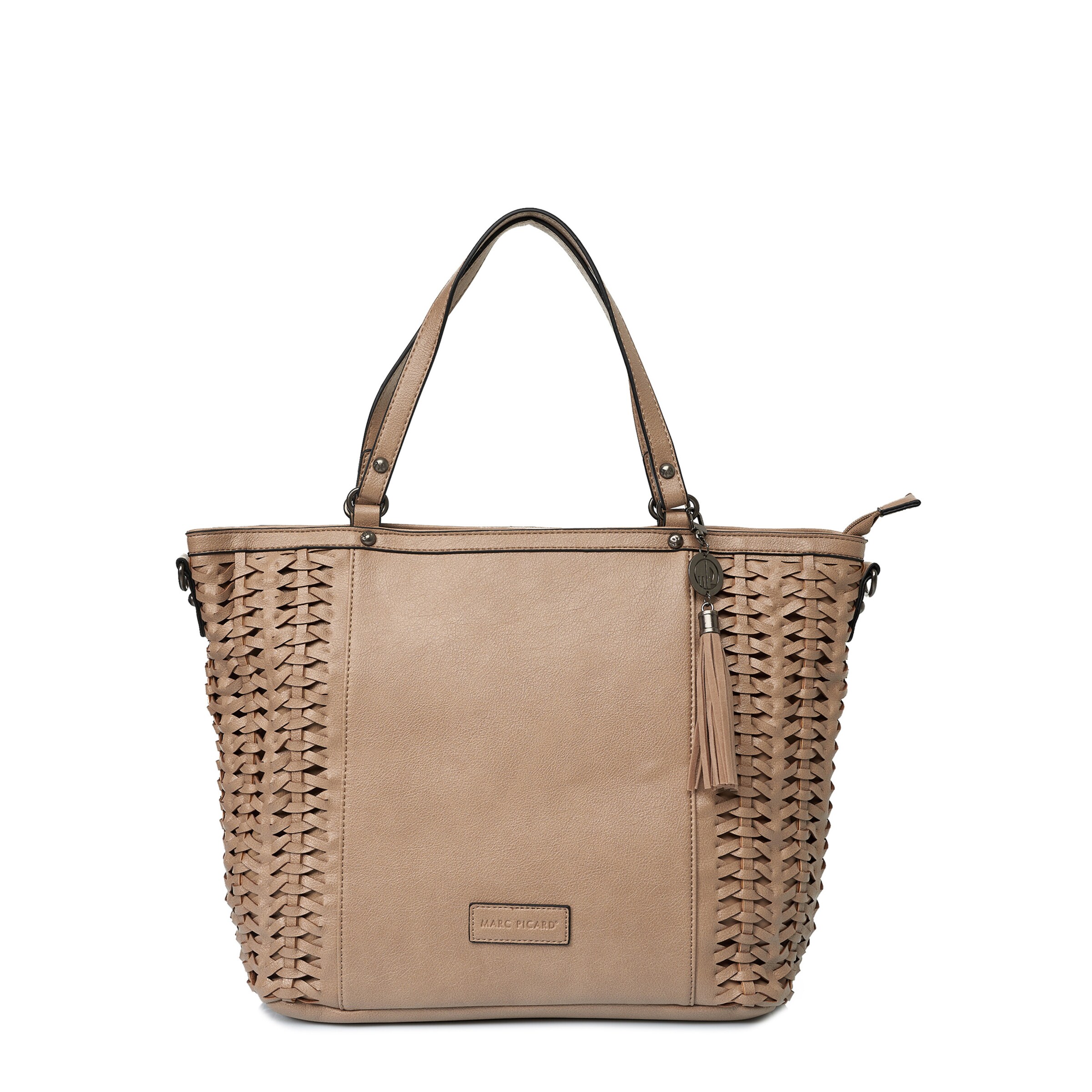 Frauen Taschen & Rucksäcke Marc Picard Tasche 'Shopper Flechtoptik' in Beige - GU79788 Frauen Taschen & Rucksäcke Marc Picard Tasche 'Shopper Flechtoptik' in Beige - GU79788