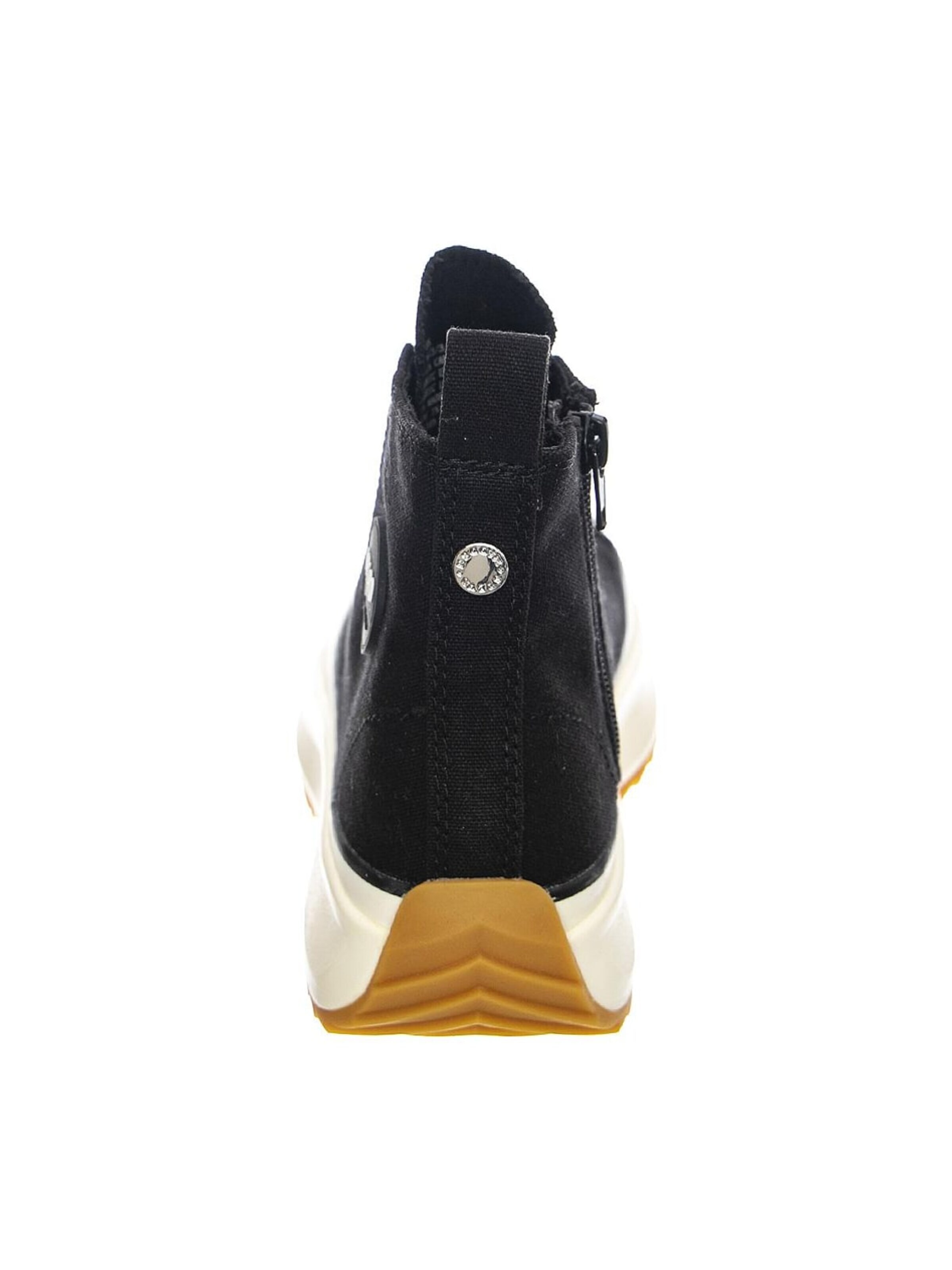 STEVE MADDEN Sportieve veterschoen 'Shark' in Zwart