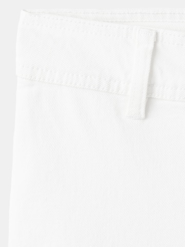 MANGO Wide leg Jeans 'CATHERIN' in White