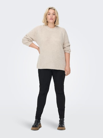 Slimfit Leggings 'Jennie' de la ONLY Carmakoma pe negru