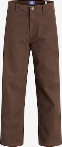 Jack & Jones Junior Pants 'JPSTALEX ANDREJ' in Brown: front