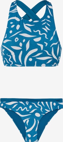 PROTEST Bikini 'PRTBoro' in Blue: front
