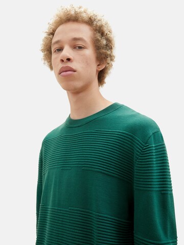 Pullover di TOM TAILOR DENIM in verde